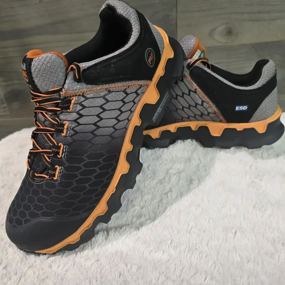 Men's Timberland PRO® Powertrain Anti Fatigue Sport Alloy Toe Work Sneaker 10.5M